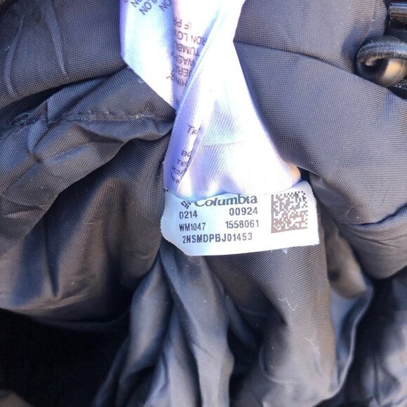 VINTAGE Columbia Shredinator Jacket Black Medium - Picture 9 of 11